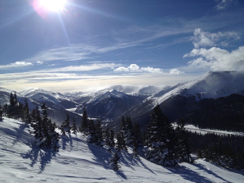Behind Winter Park toward Berthoud Pass