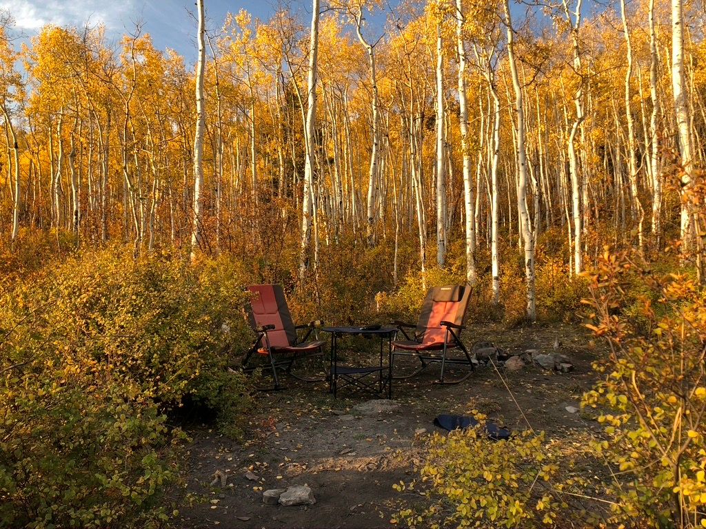 Fall camping