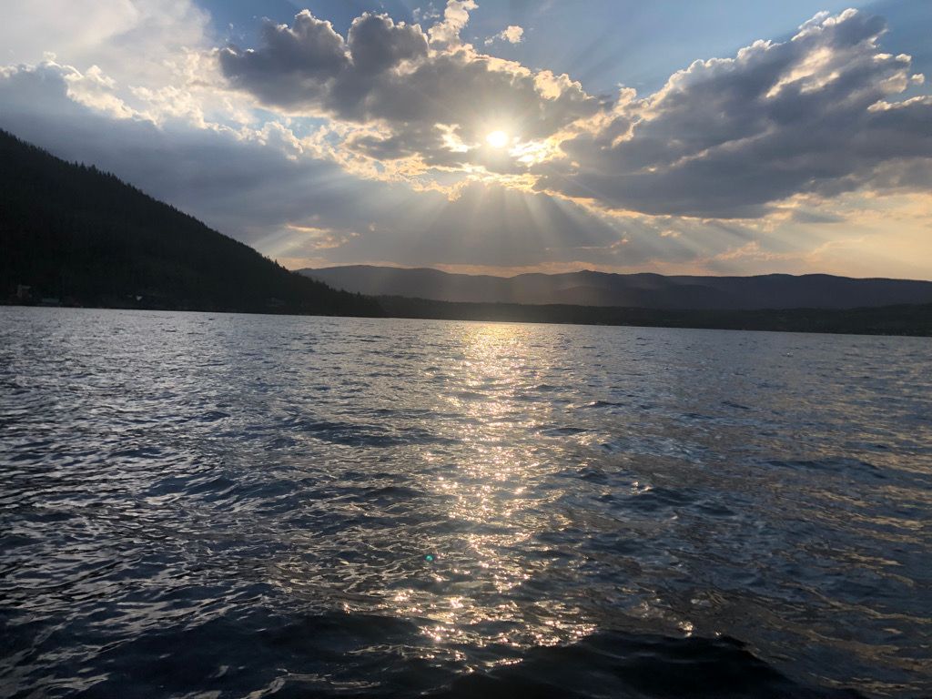 Evening on Grand Lake