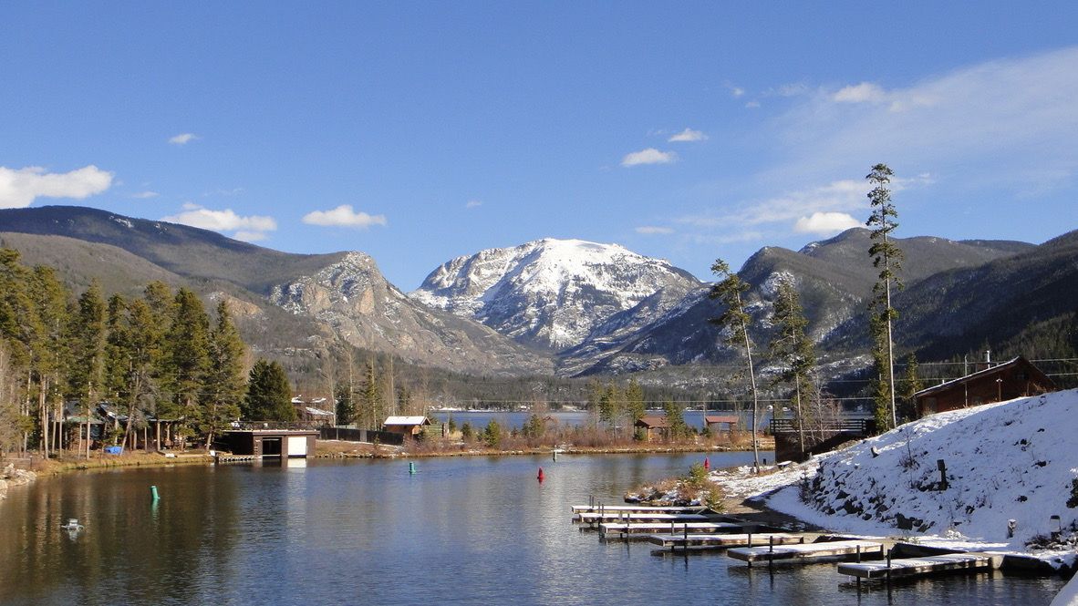 Mount Baldy in the fall